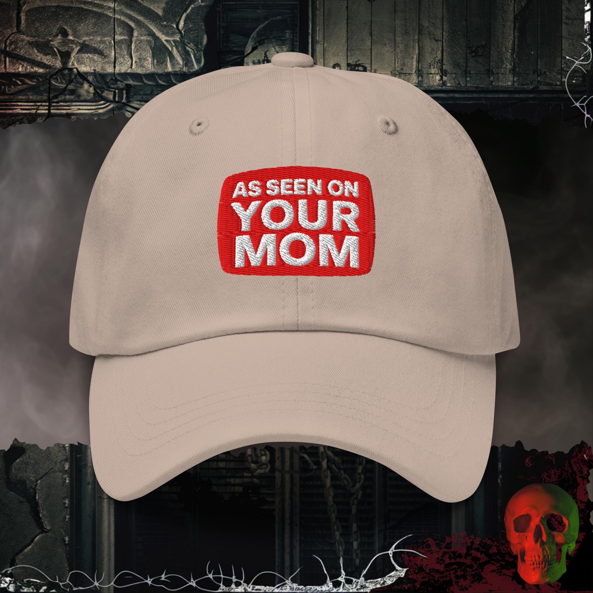 Hats Stone / One size As Seen on Your Mom Embroidered Hat