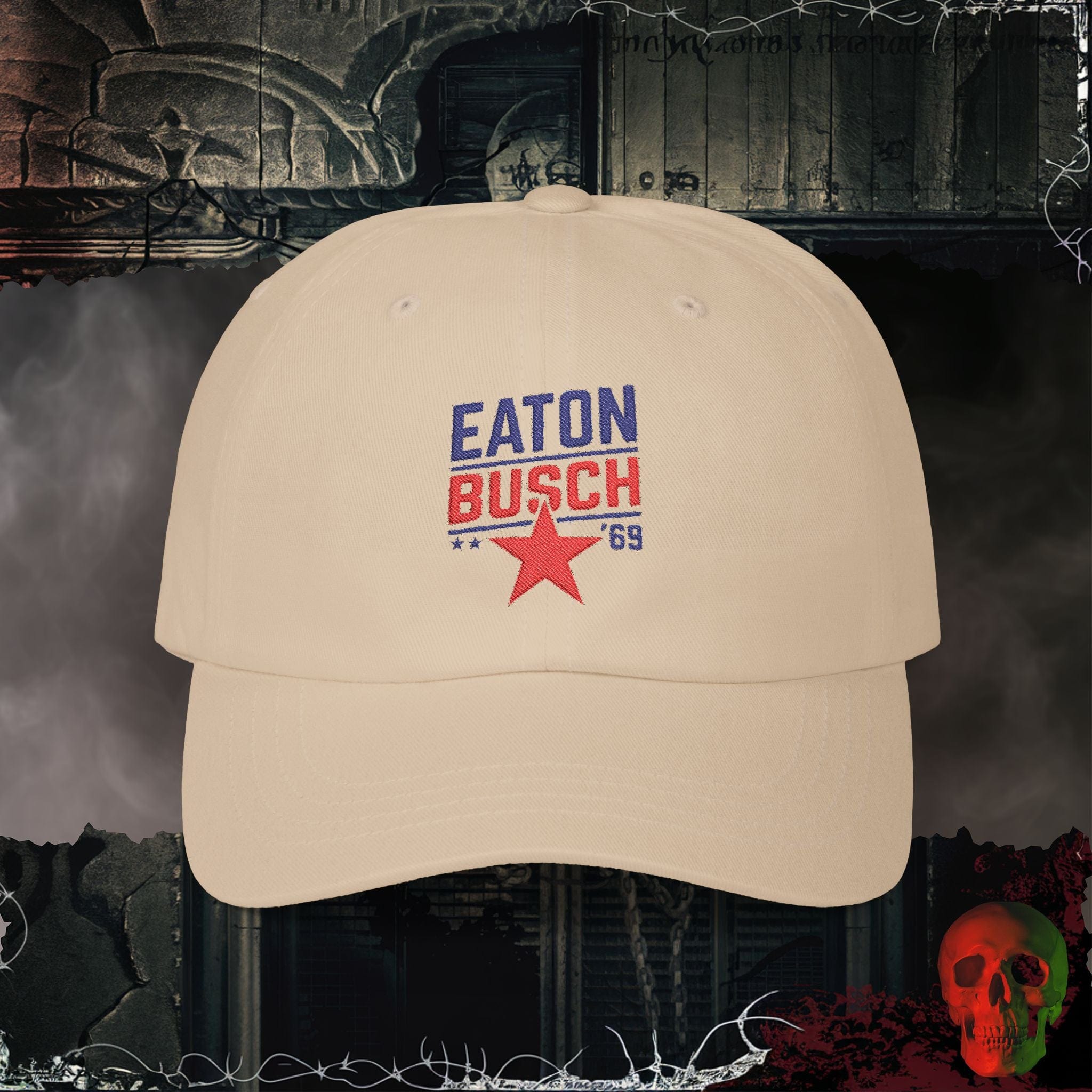 Hats Stone / One size Eaton Busch '69 Embroidered Hat