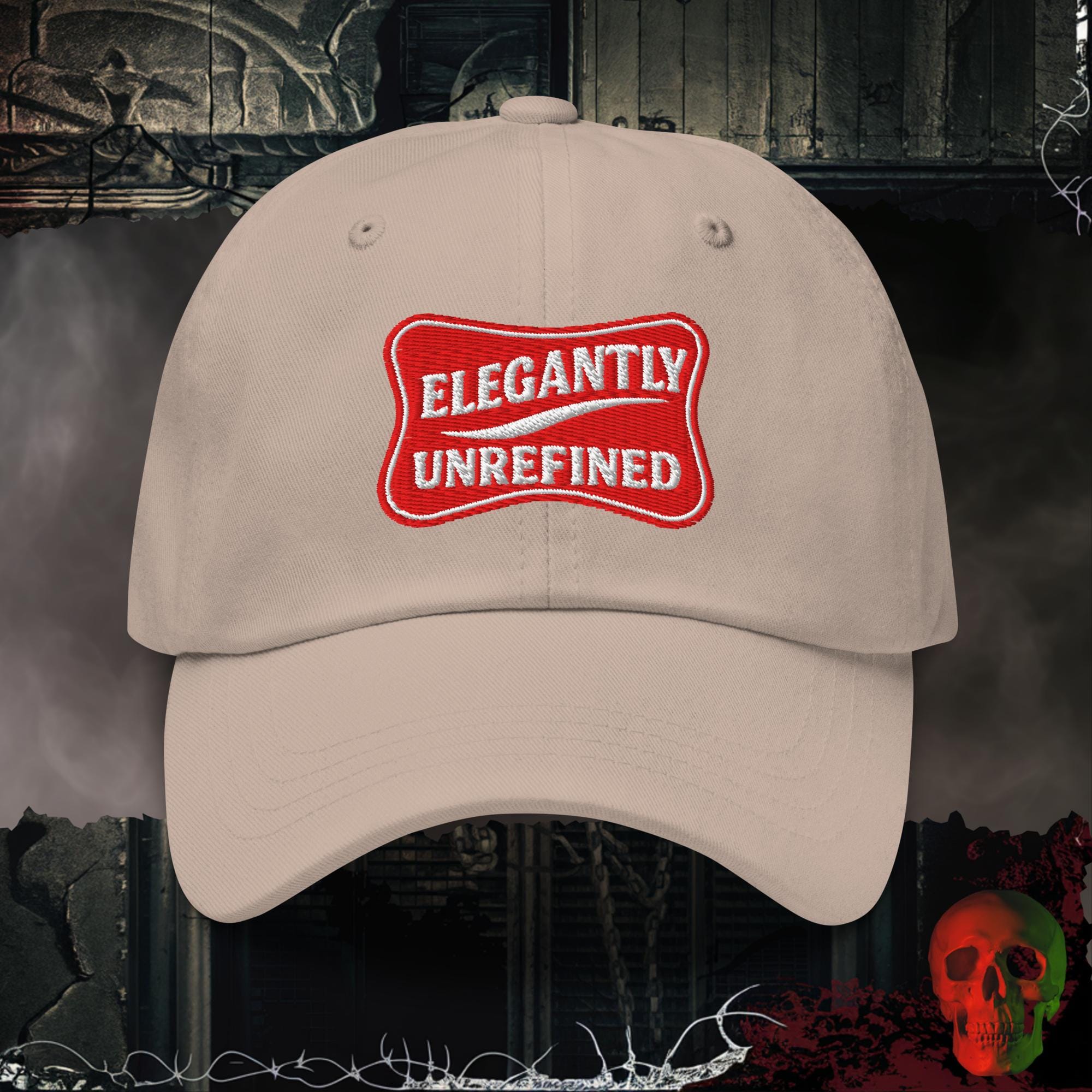 Hats Stone / One size Elegantly Unrefined Embroidered Hat