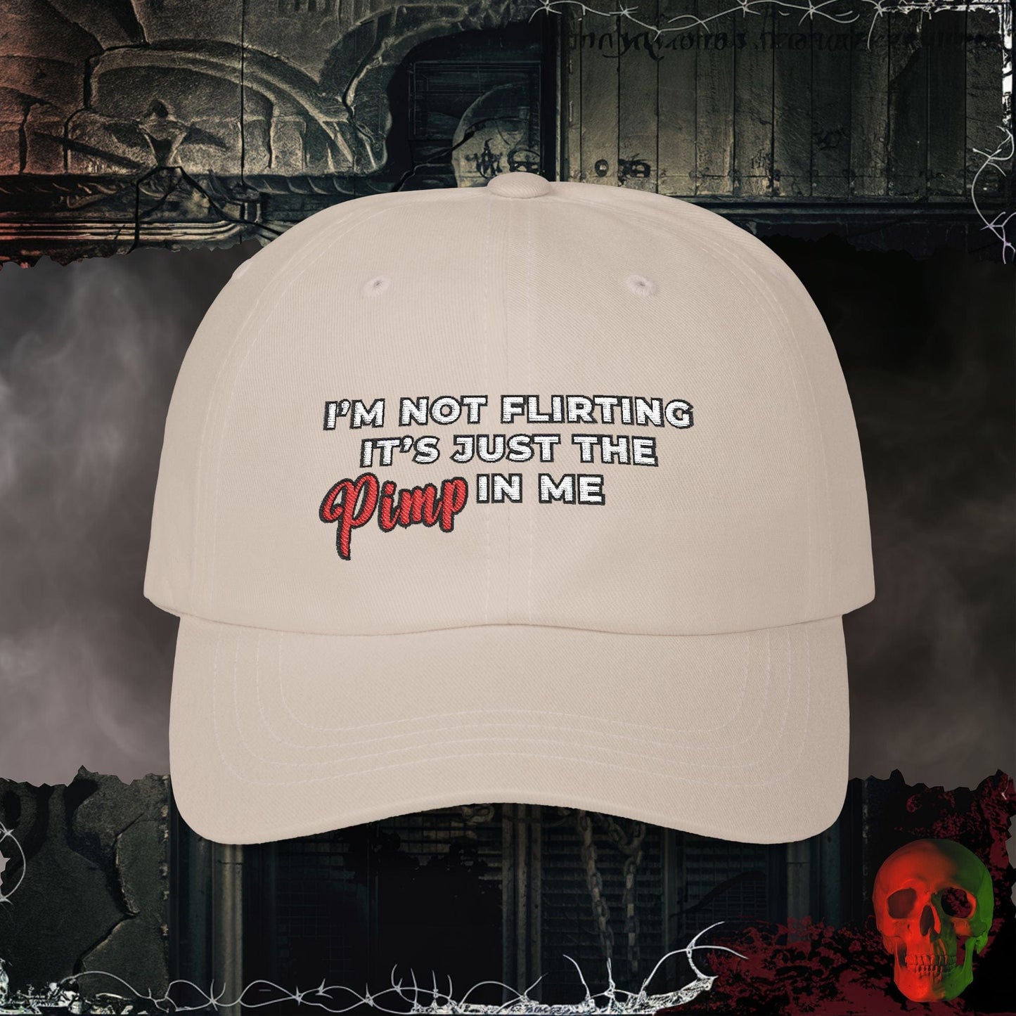 Hats Stone / One size Inner Pimp Swag Embroidered Hat