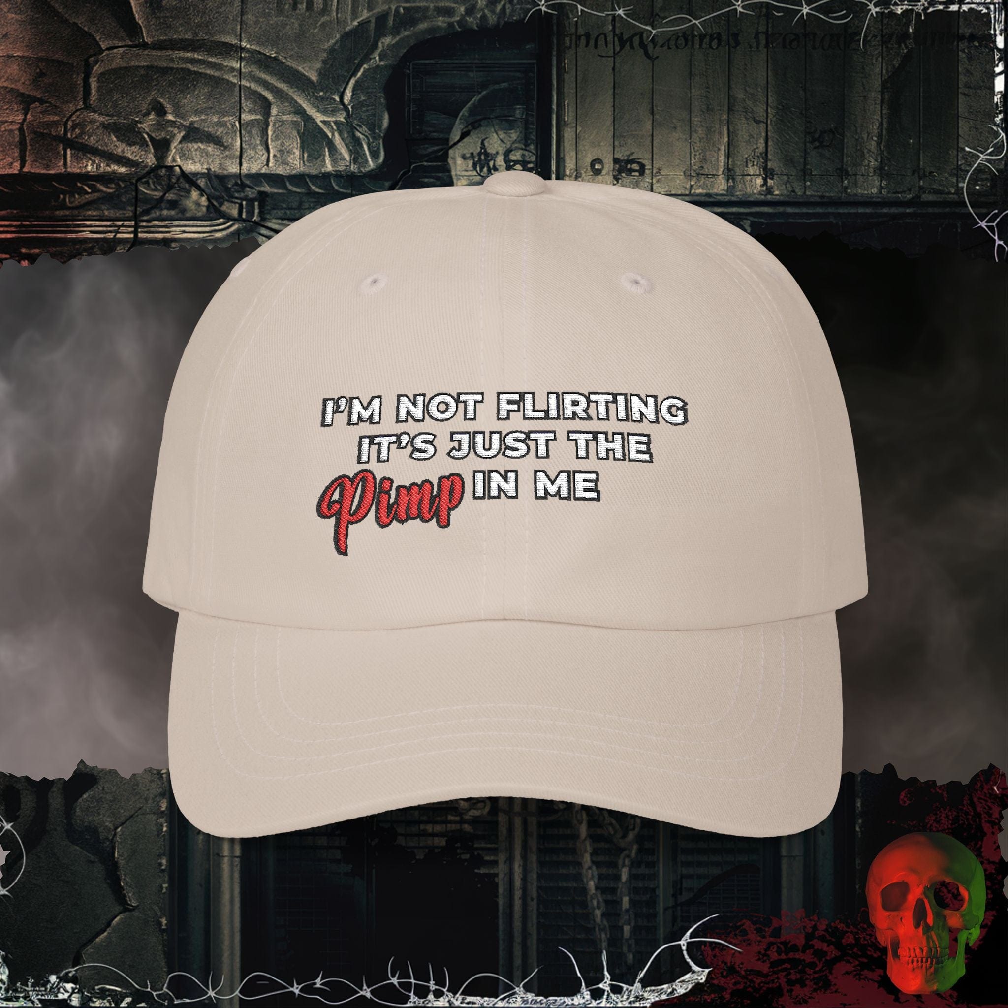 Hats Stone / One size Inner Pimp Swag Embroidered Hat