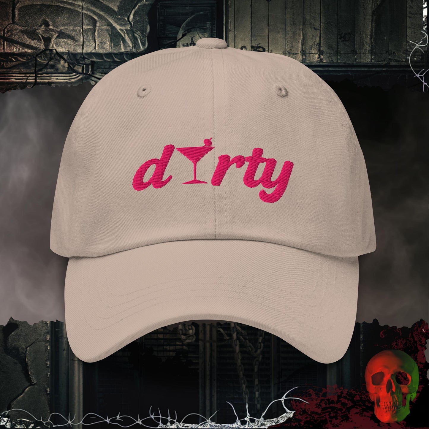 Hats Stone / One size Like it Dirty Embroidered Hat