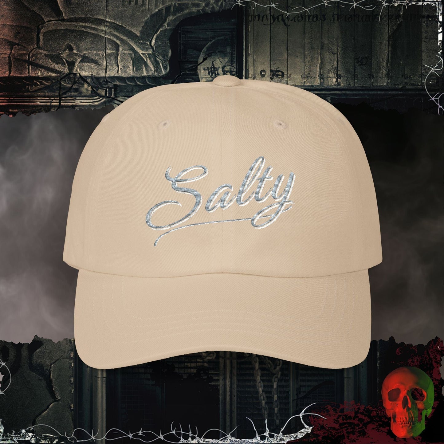Hats Stone / One size Salty Embroidered Hat