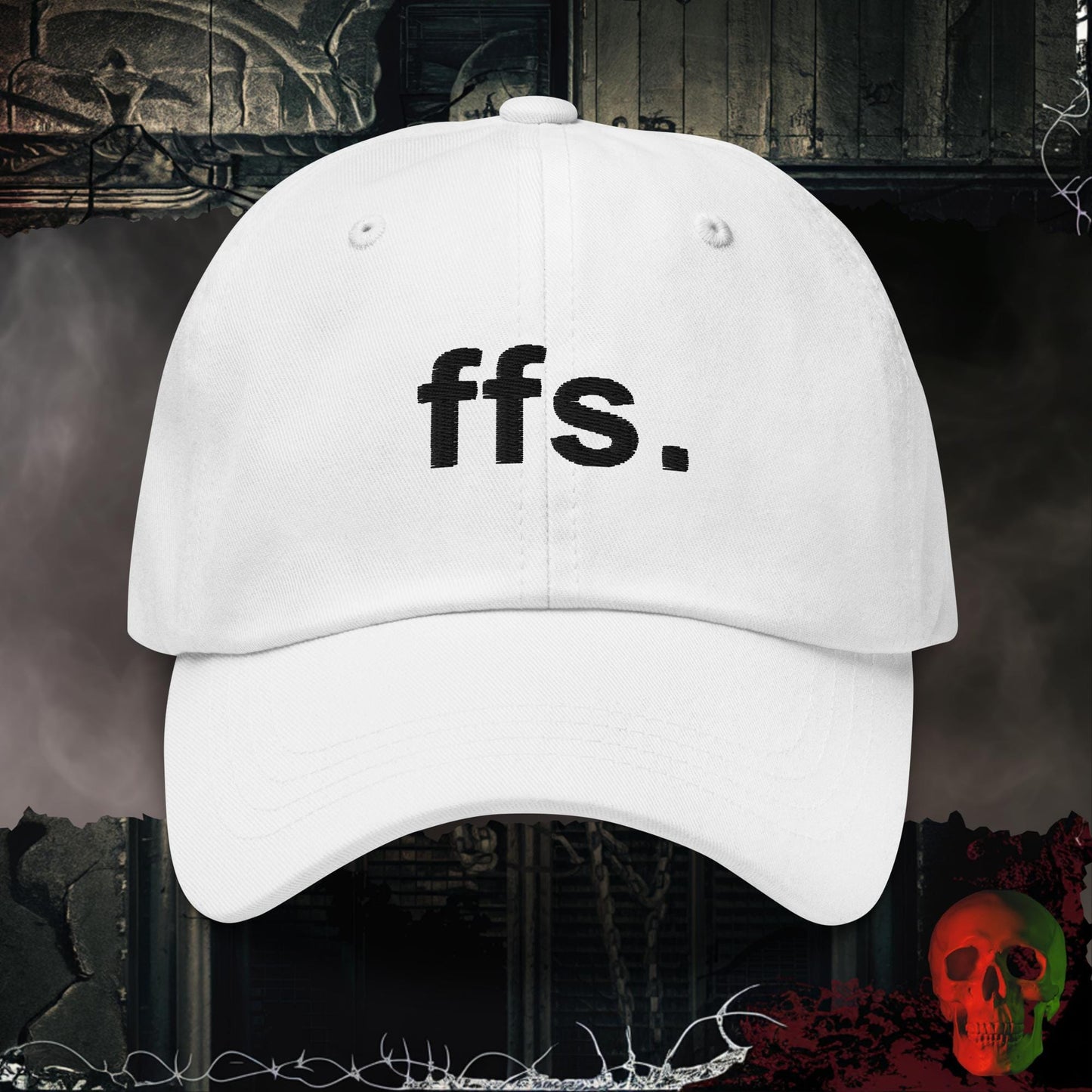 Hats White ffs Embroidered Hat
