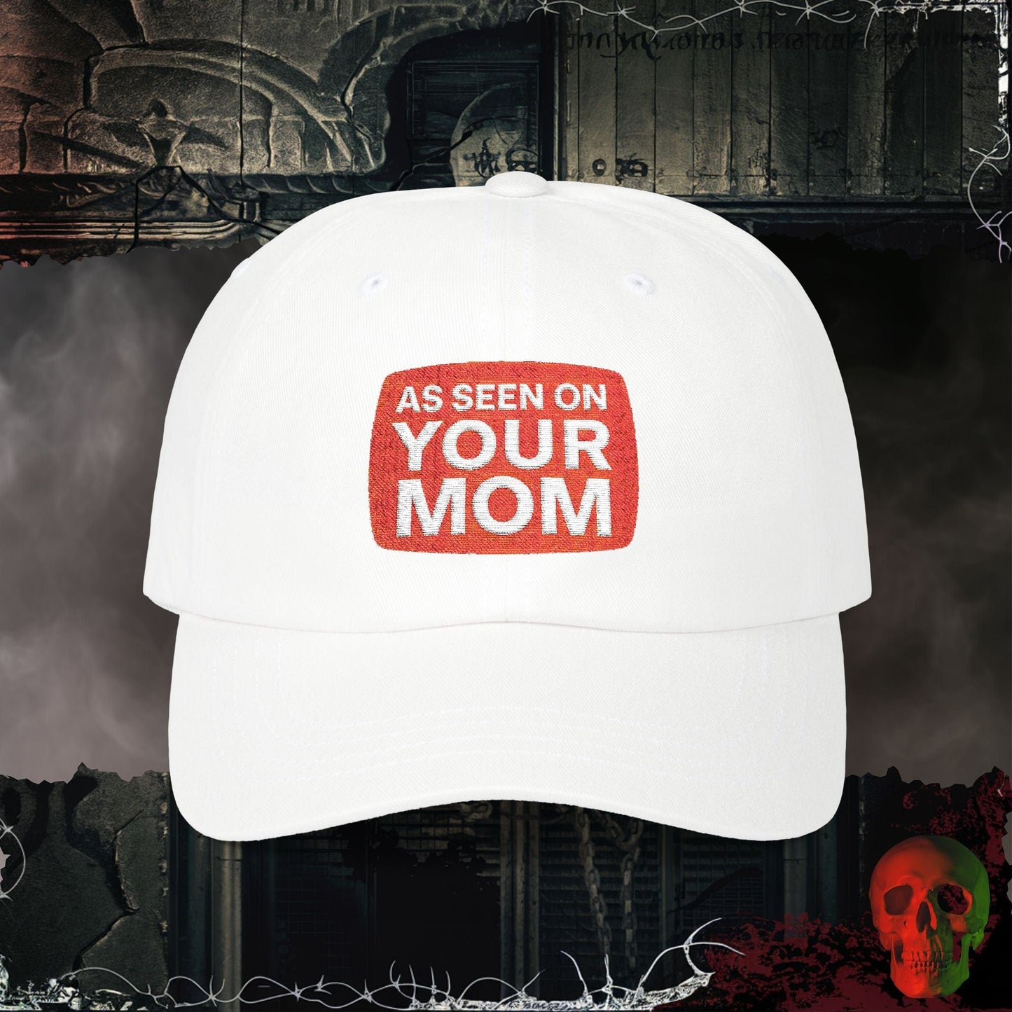 Hats White / One size As Seen on Your Mom Embroidered Hat
