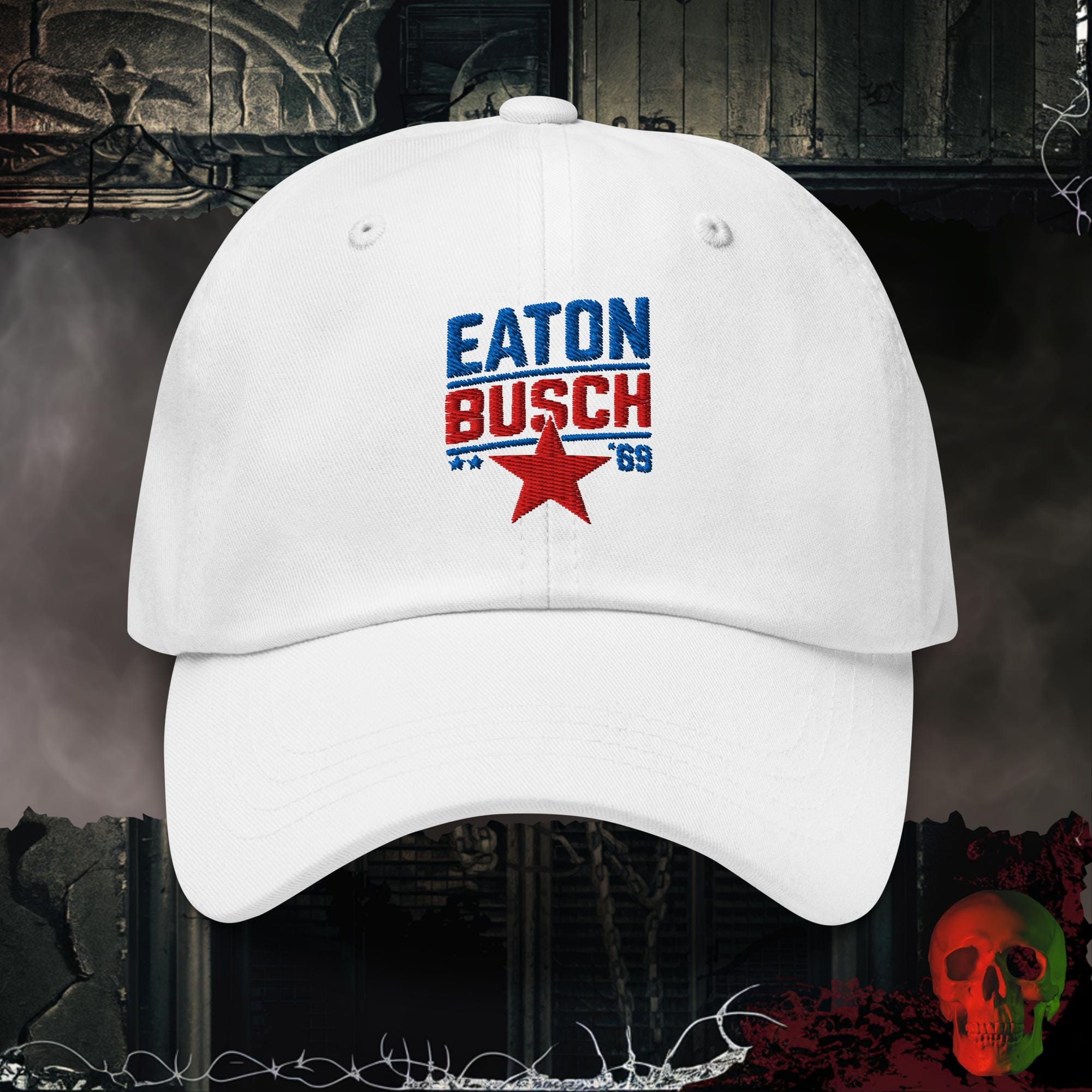 Hats White / One size Eaton Busch '69 Embroidered Hat | Rebel Ink Designs