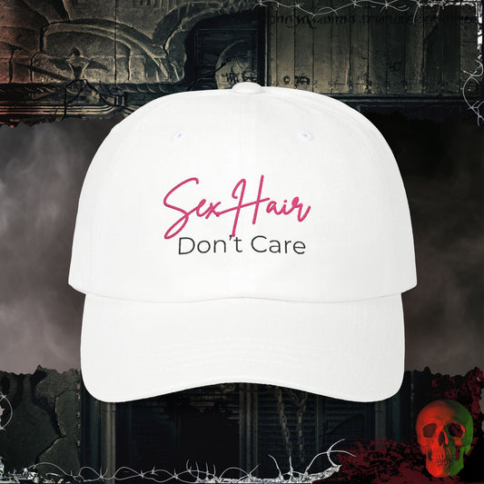 Hats White / One size Sex Hair Don't Care Embroidered Hat