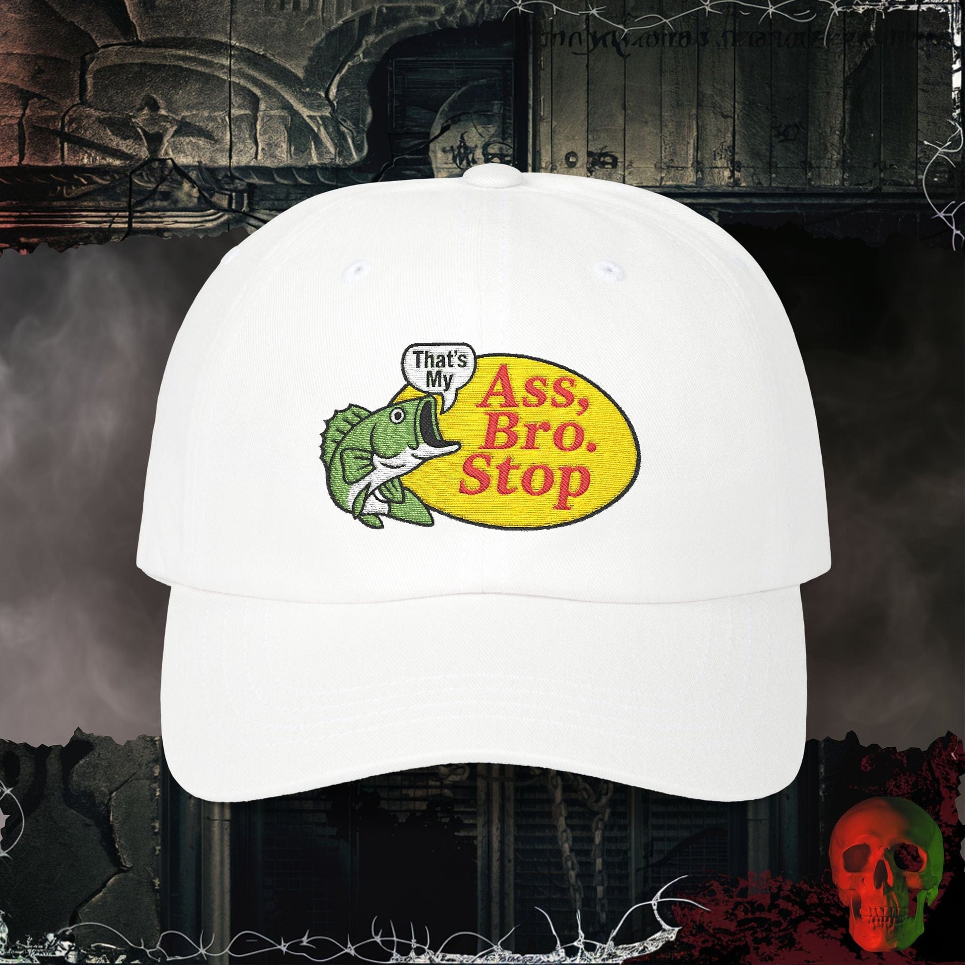 Hats White / One size That’s My Ass Bro Embroidered Hat