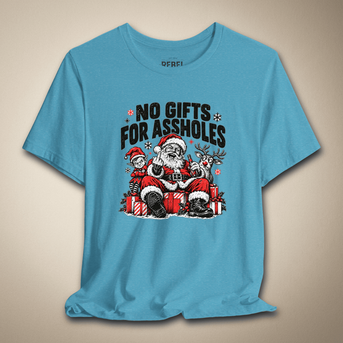 No Gifts for Assholes Graphic Tee | Rebel Ink Designs
