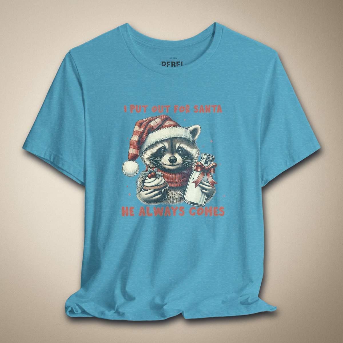 I Put Out for Santa Graphic Tee | Rebel Ink Designs