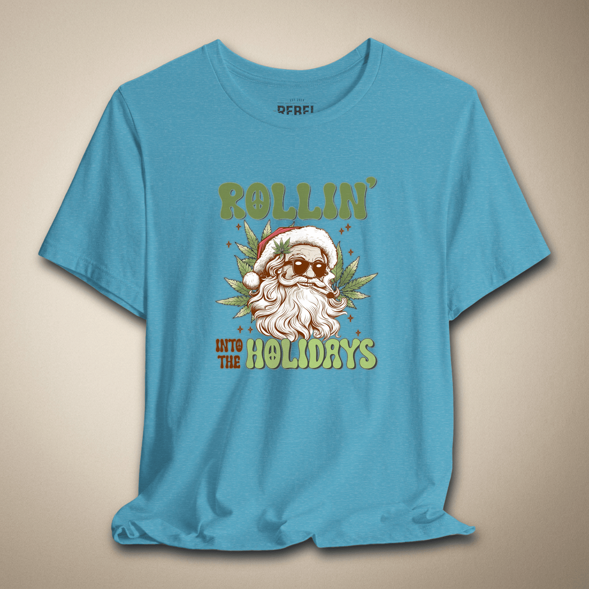Rollin’ Into the Holidays Graphic Tee | Rebel Ink Designs