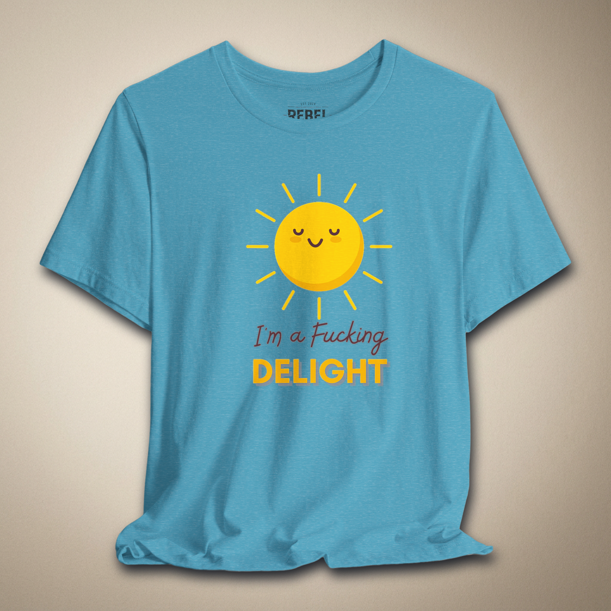 Real Delight Graphic Tee | Rebel Ink Designs