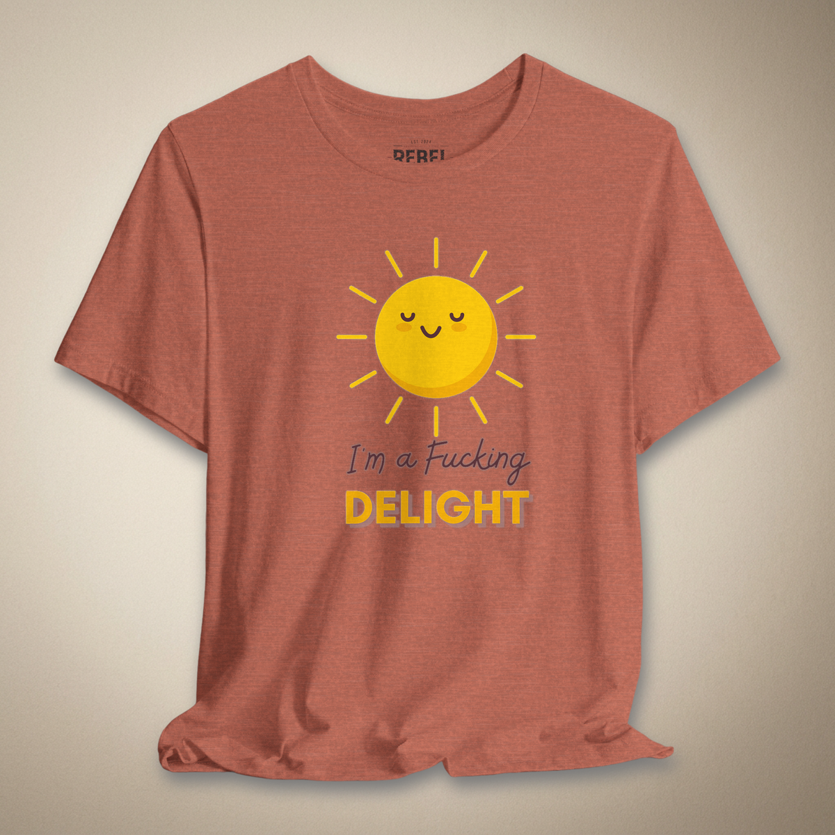 Real Delight Graphic Tee | Rebel Ink Designs
