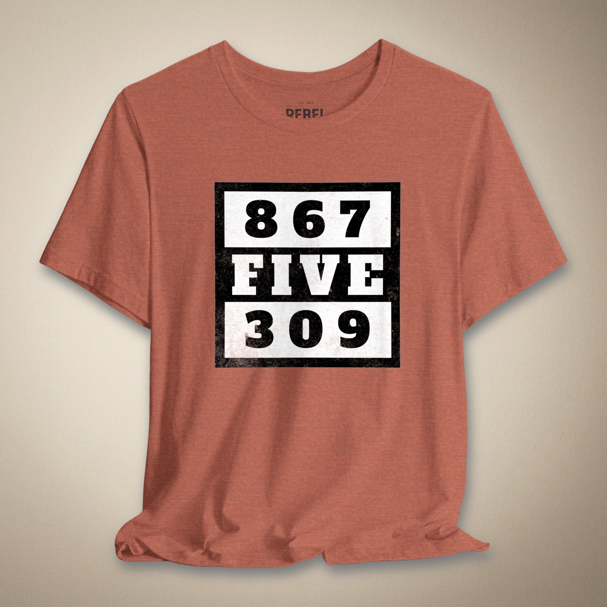 Jenny's Number Graphic Tee | Rebel Ink Designs