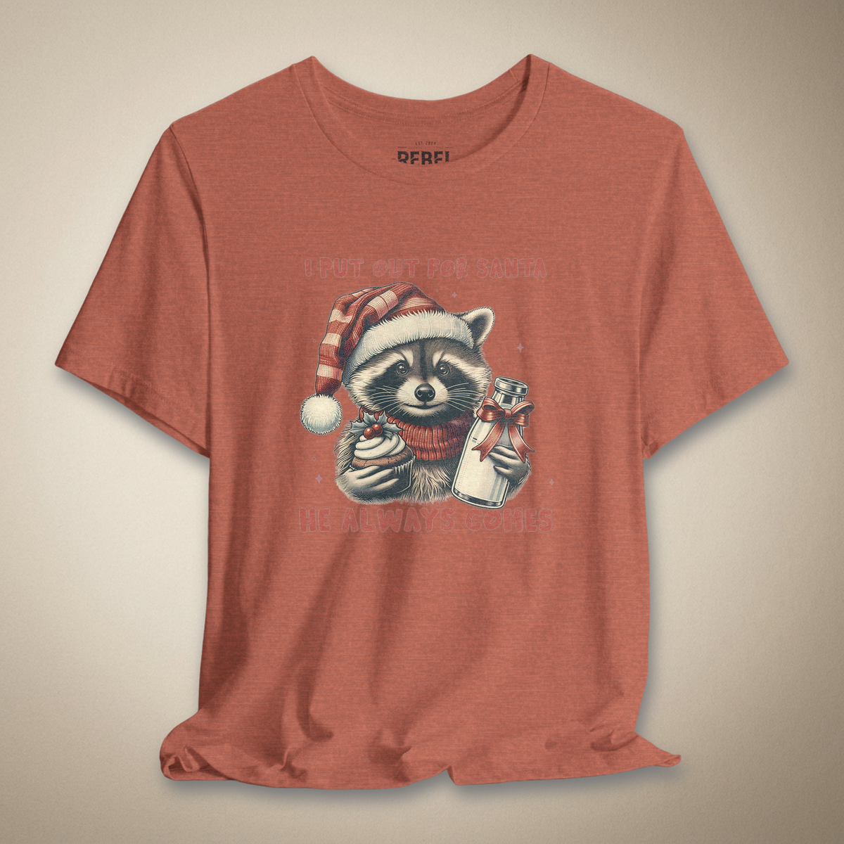 I Put Out for Santa Graphic Tee | Rebel Ink Designs