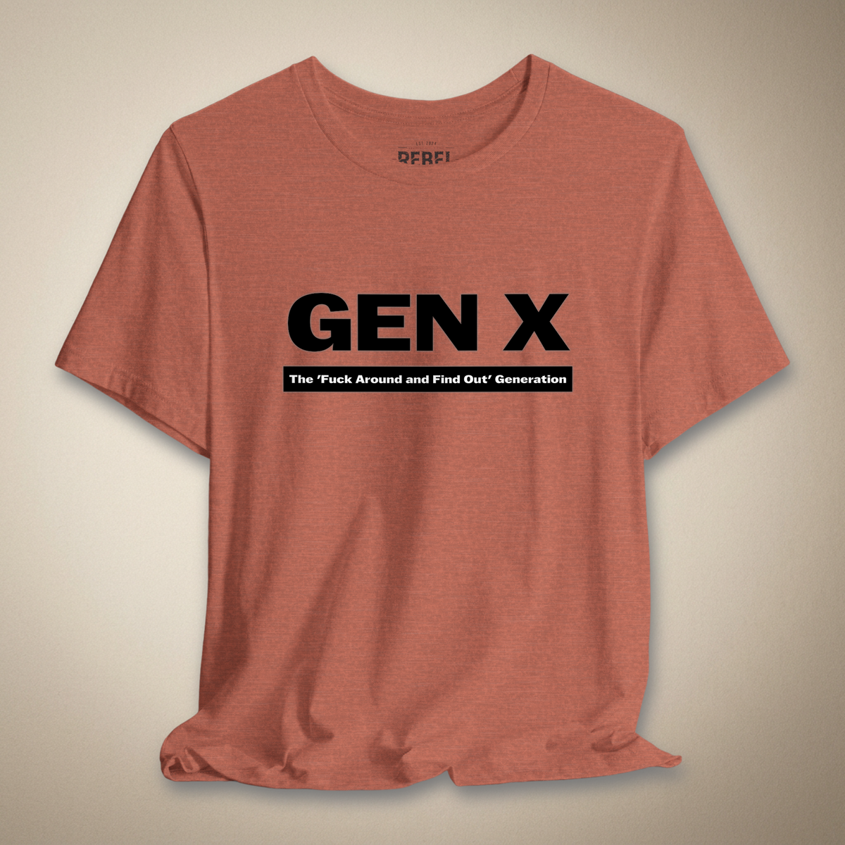 Gen X: The OG Rebels Graphic Tee | Rebel Ink Designs