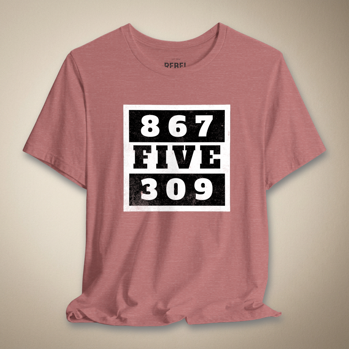 Jenny's Number Graphic Tee | Rebel Ink Designs