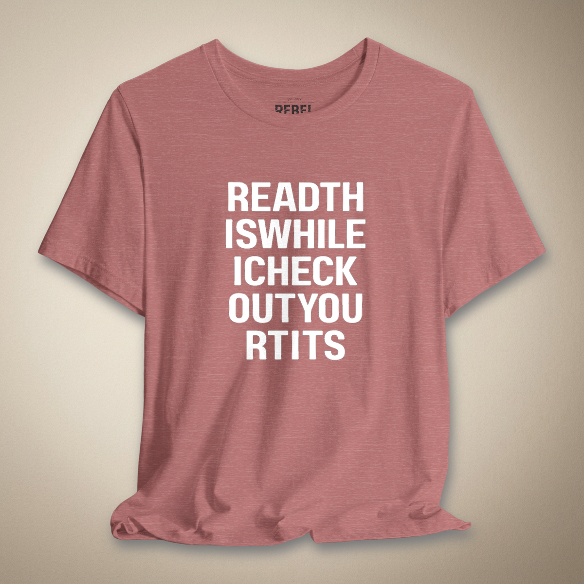 Eye Contact Optional Graphic Tee | Rebel Ink Designs
