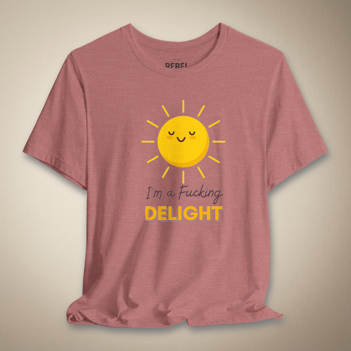 Real Delight Graphic Tee | Rebel Ink Designs