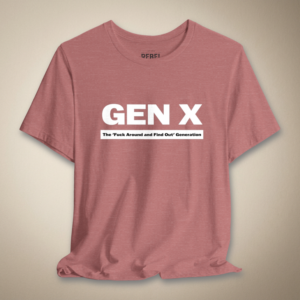 Gen X: The OG Rebels Graphic Tee | Rebel Ink Designs