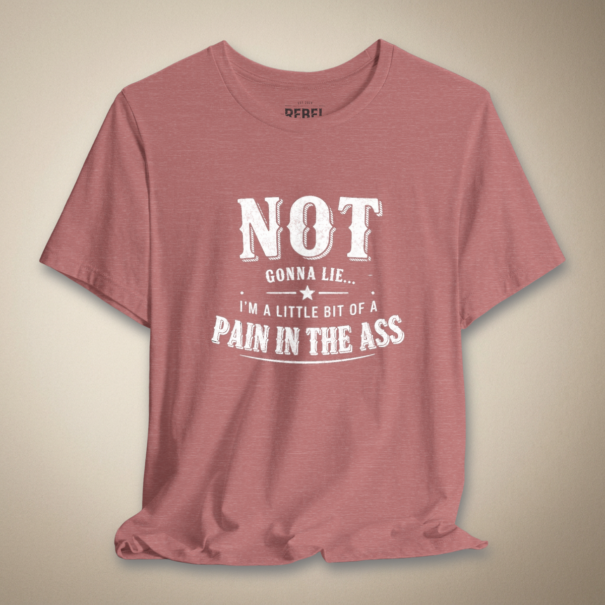 Not Gonna Lie Graphic Tee | Rebel Ink Designs