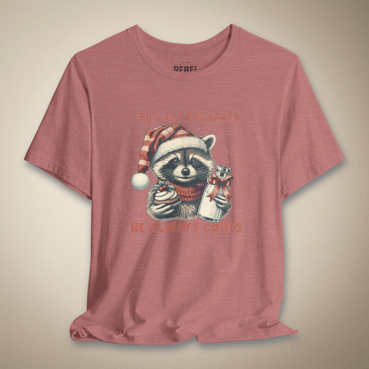 I Put Out for Santa Graphic Tee | Rebel Ink Designs