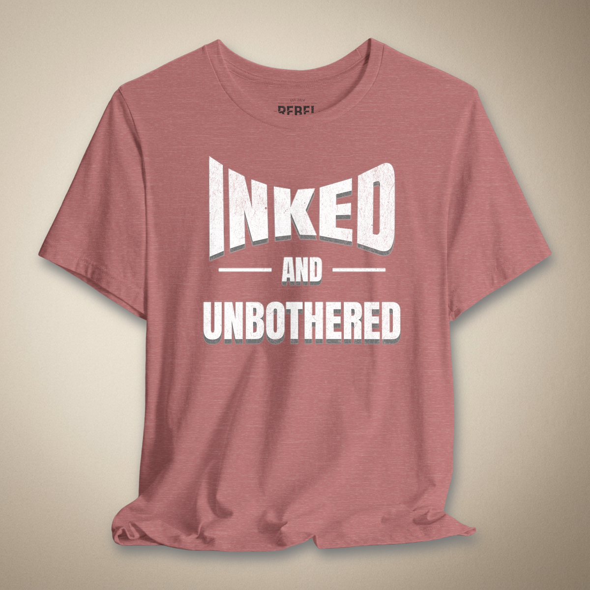 Inked and Unbothered Graphic Tee | Rebel Ink Designs