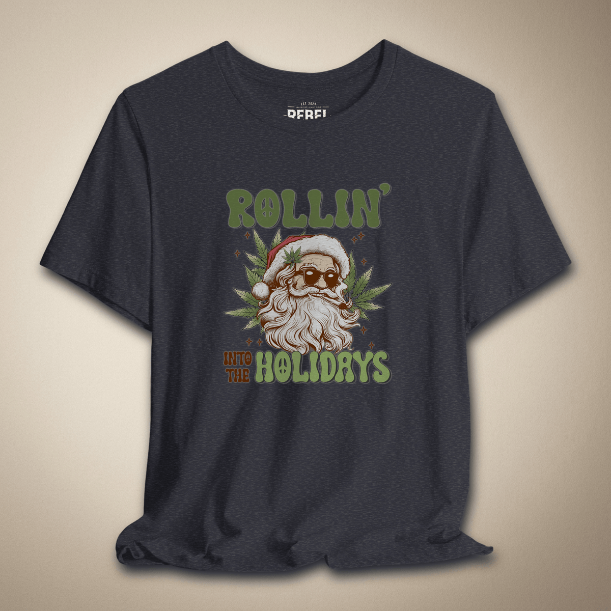 Rollin’ Into the Holidays Graphic Tee | Rebel Ink Designs