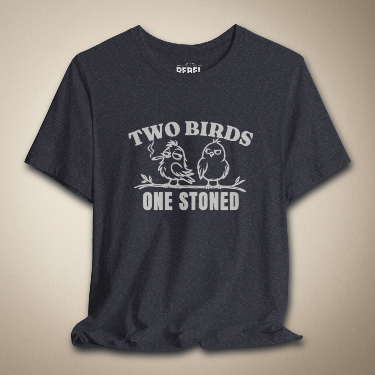 Two Birds One Stoned Graphic Tee | Rebel Ink Designs