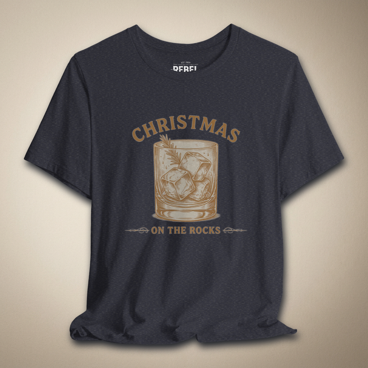 Christmas on the Rocks Graphic Tee | Rebel Ink Designs