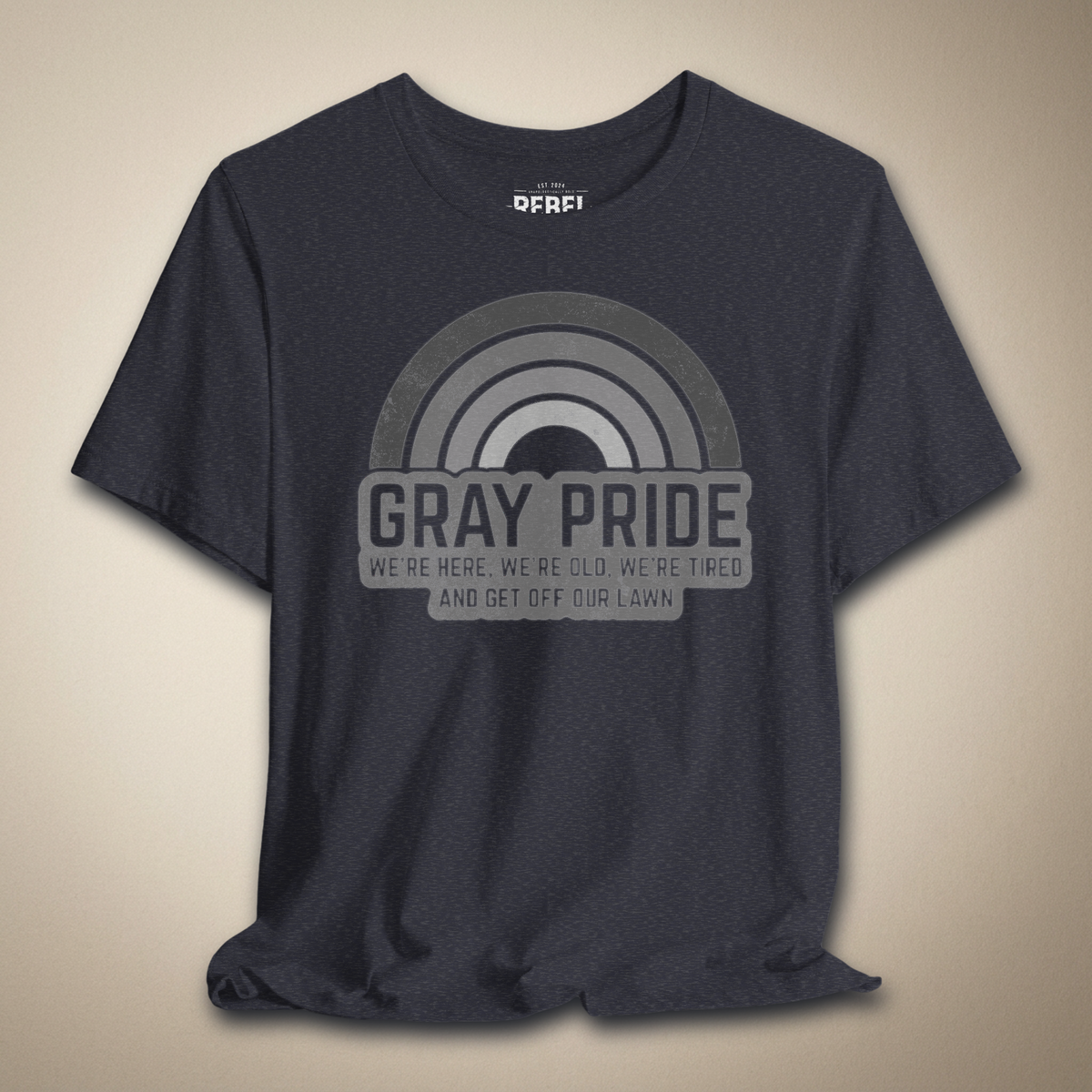 Gray Pride Graphic Tee | Rebel Ink Designs
