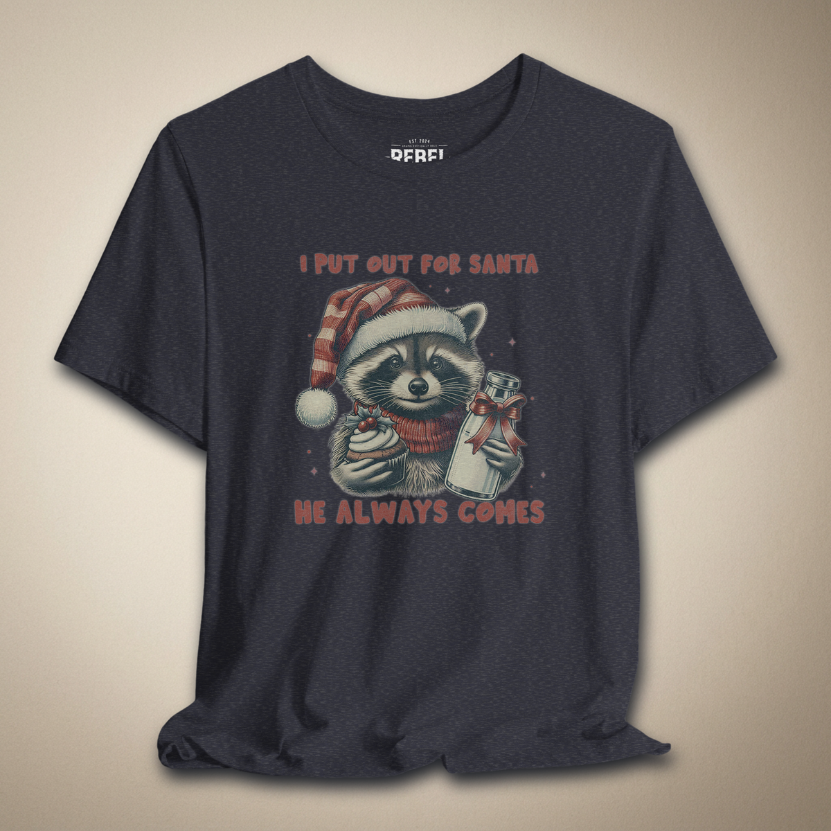 I Put Out for Santa Graphic Tee | Rebel Ink Designs