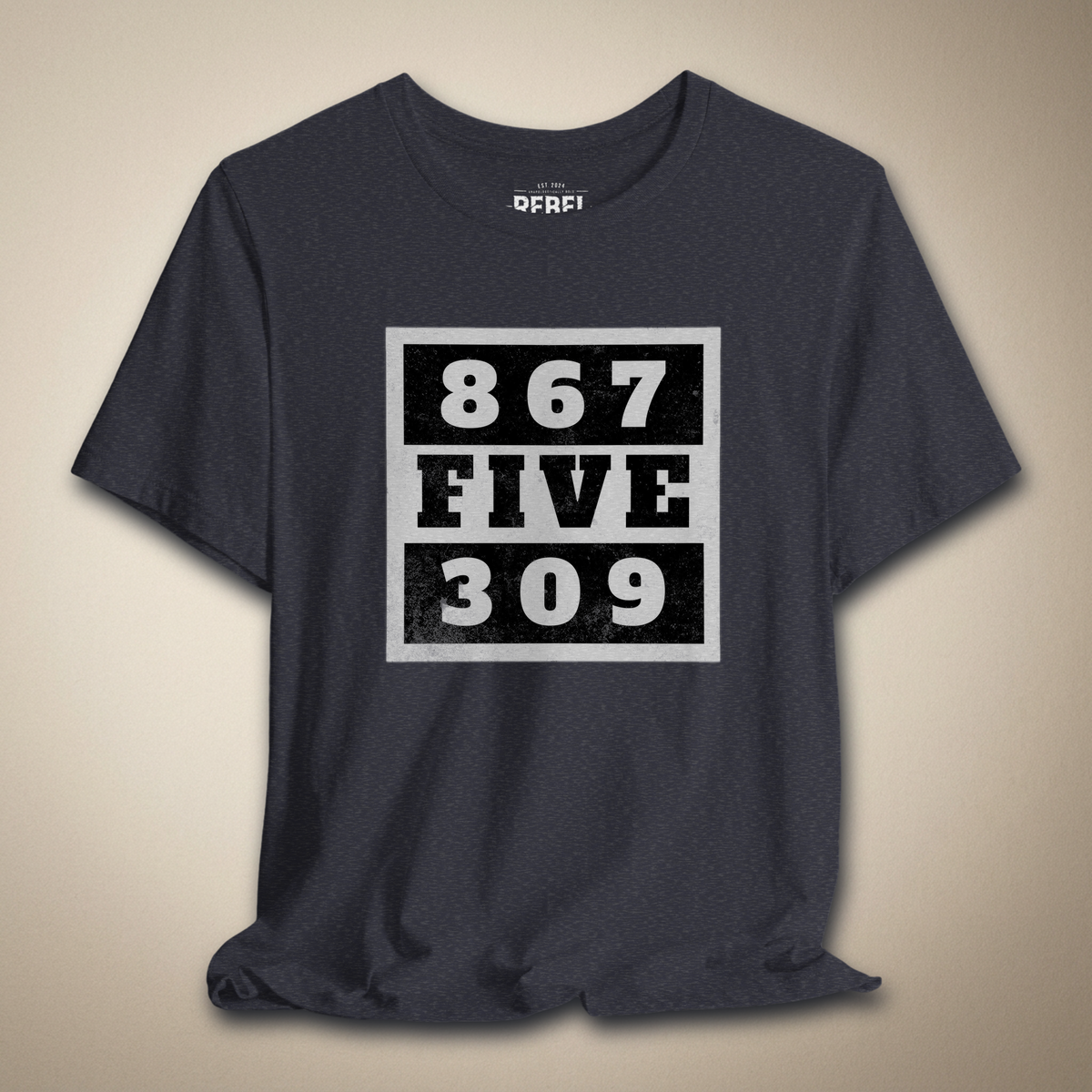 Jenny's Number Graphic Tee | Rebel Ink Designs