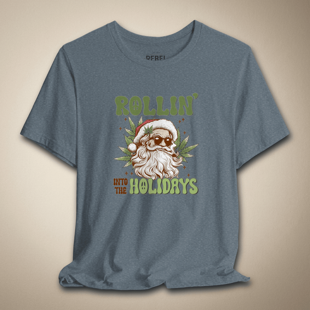 Rollin’ Into the Holidays Graphic Tee | Rebel Ink Designs