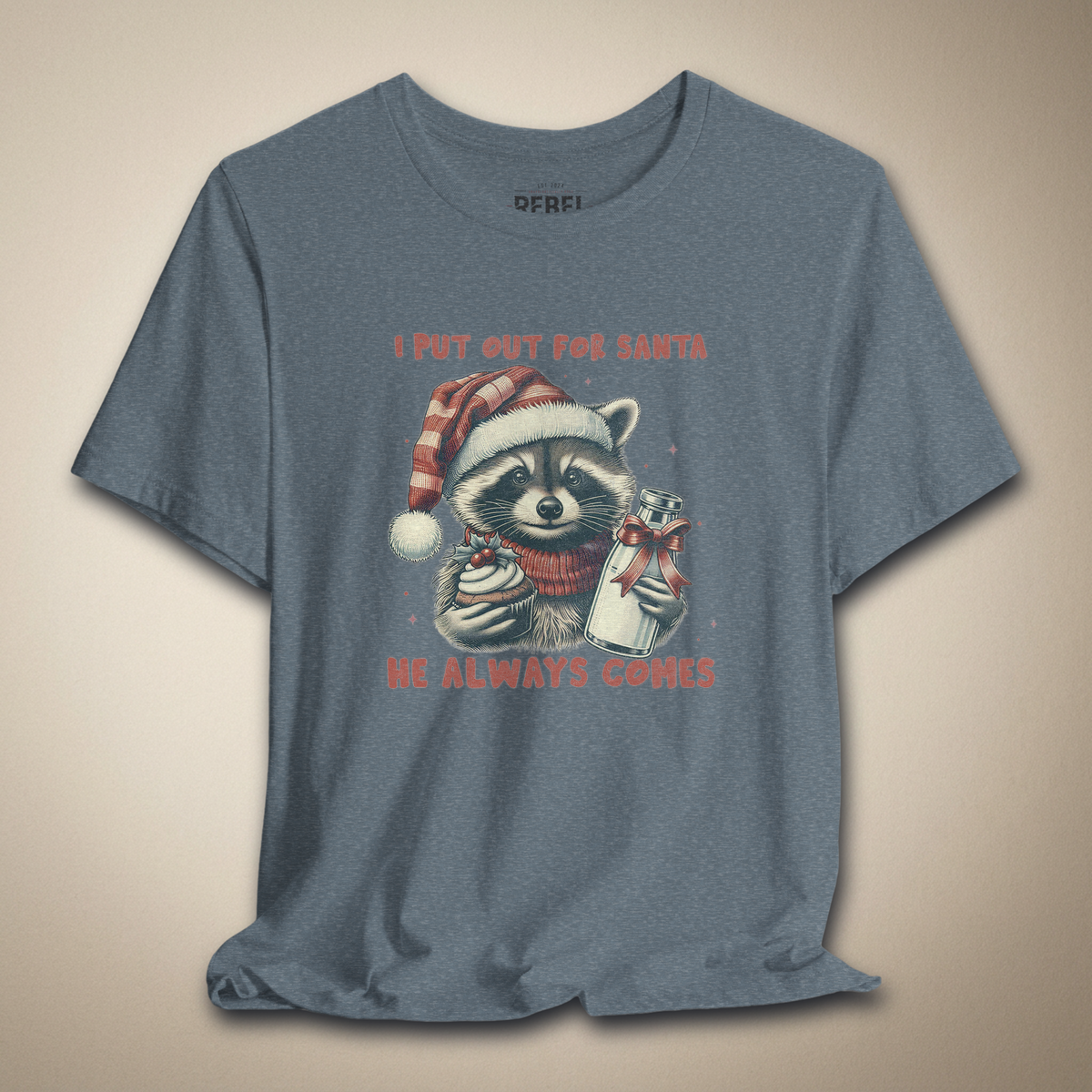 I Put Out for Santa Graphic Tee | Rebel Ink Designs