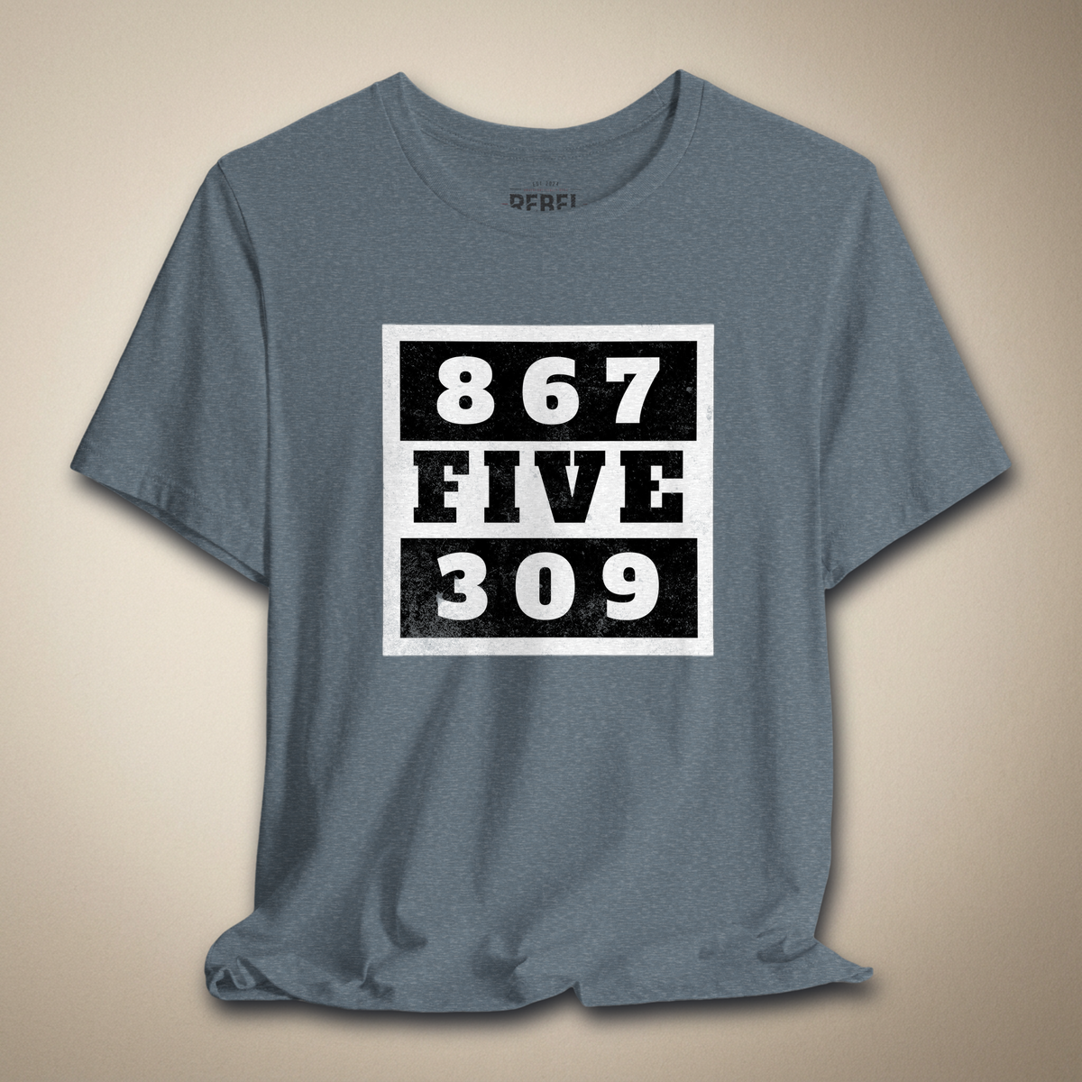 Jenny's Number Graphic Tee | Rebel Ink Designs