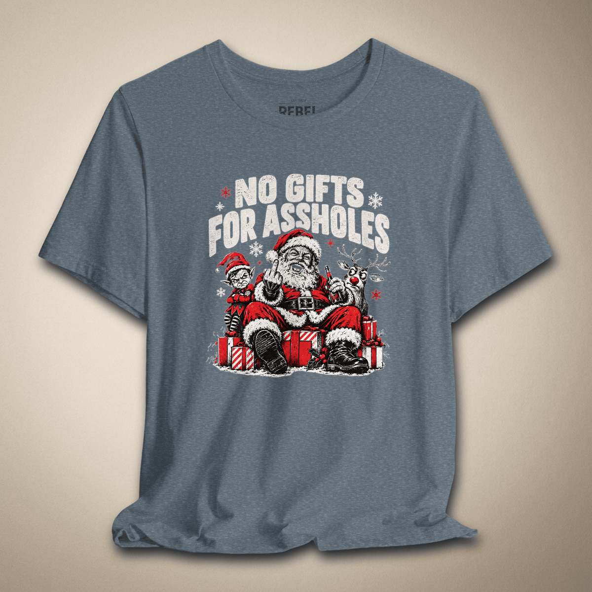 No Gifts for Assholes Graphic Tee | Rebel Ink Designs