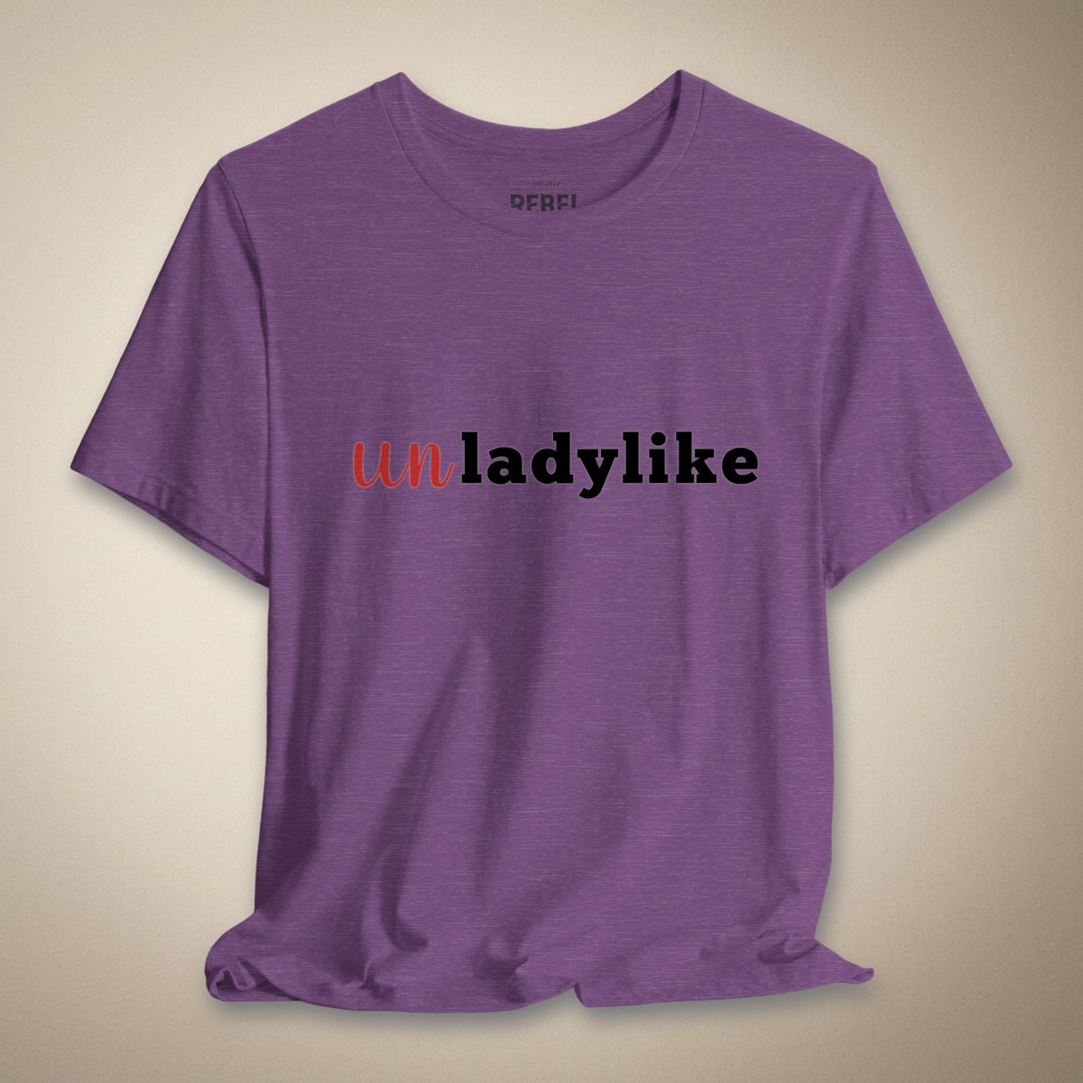 Maybe Unladylike Graphic Tee | Rebel Ink Designs