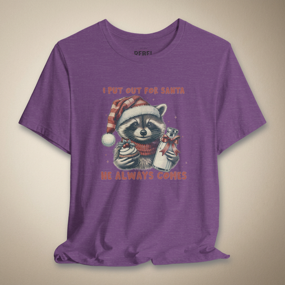 I Put Out for Santa Graphic Tee | Rebel Ink Designs