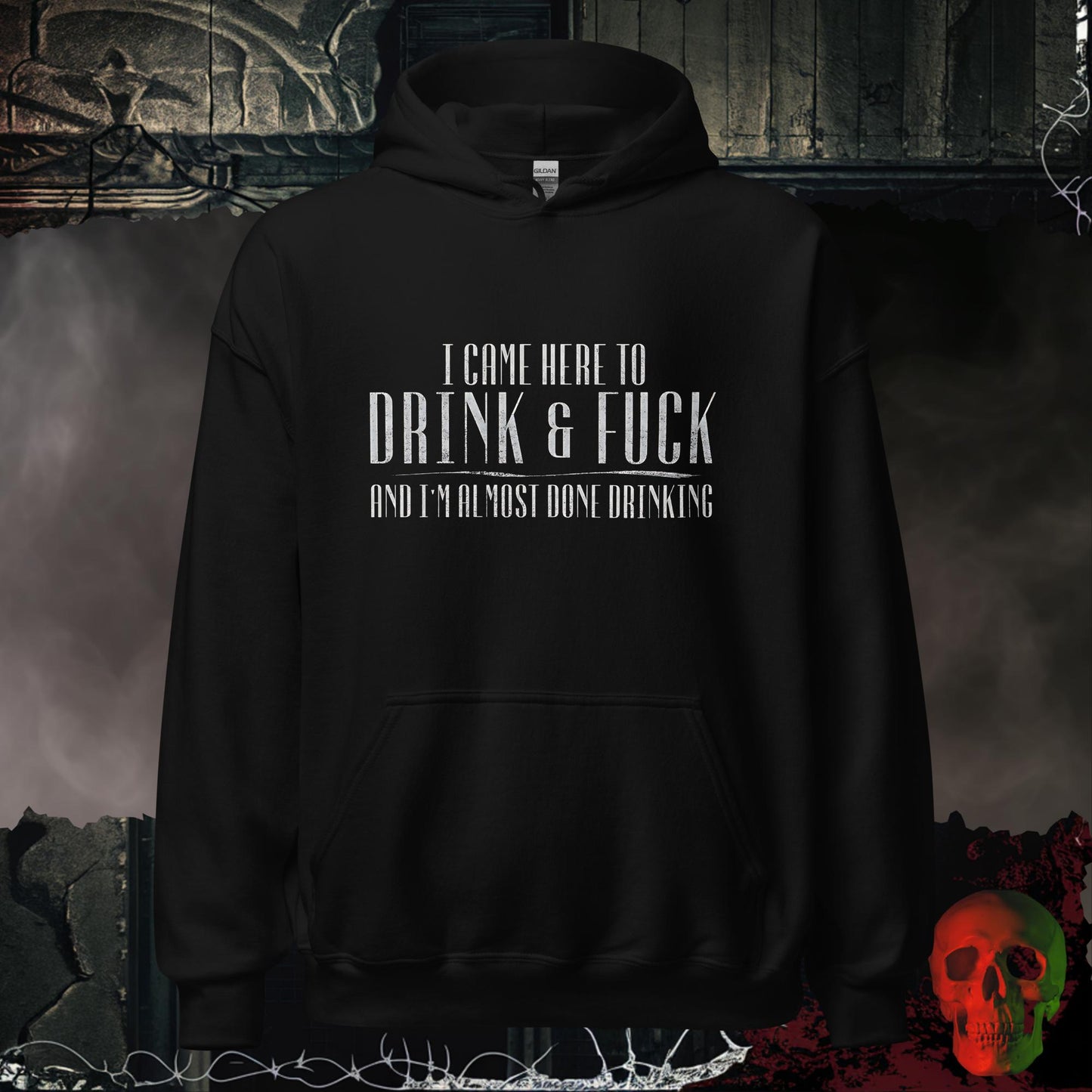 Hoodie Black / S Drink and F*ck Hoodie
