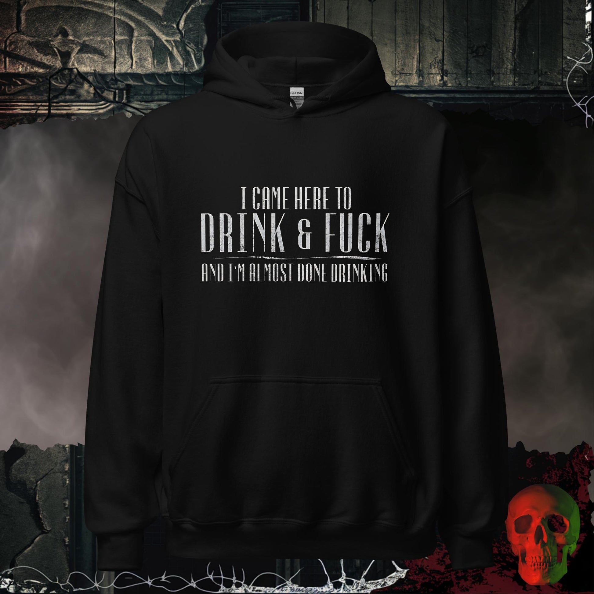 Hoodie Black / S Drink and F*ck Hoodie