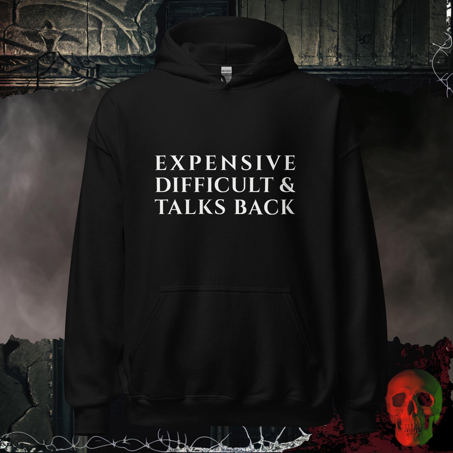Hoodie Black / S Expensive, Difficult & Talks Back Hoodie