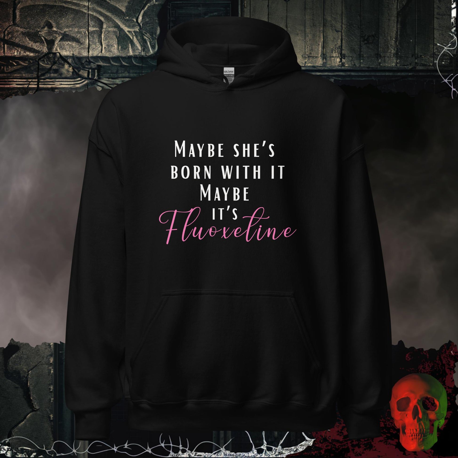 Hoodie Black / S Maybe She's Born With It Hoodie