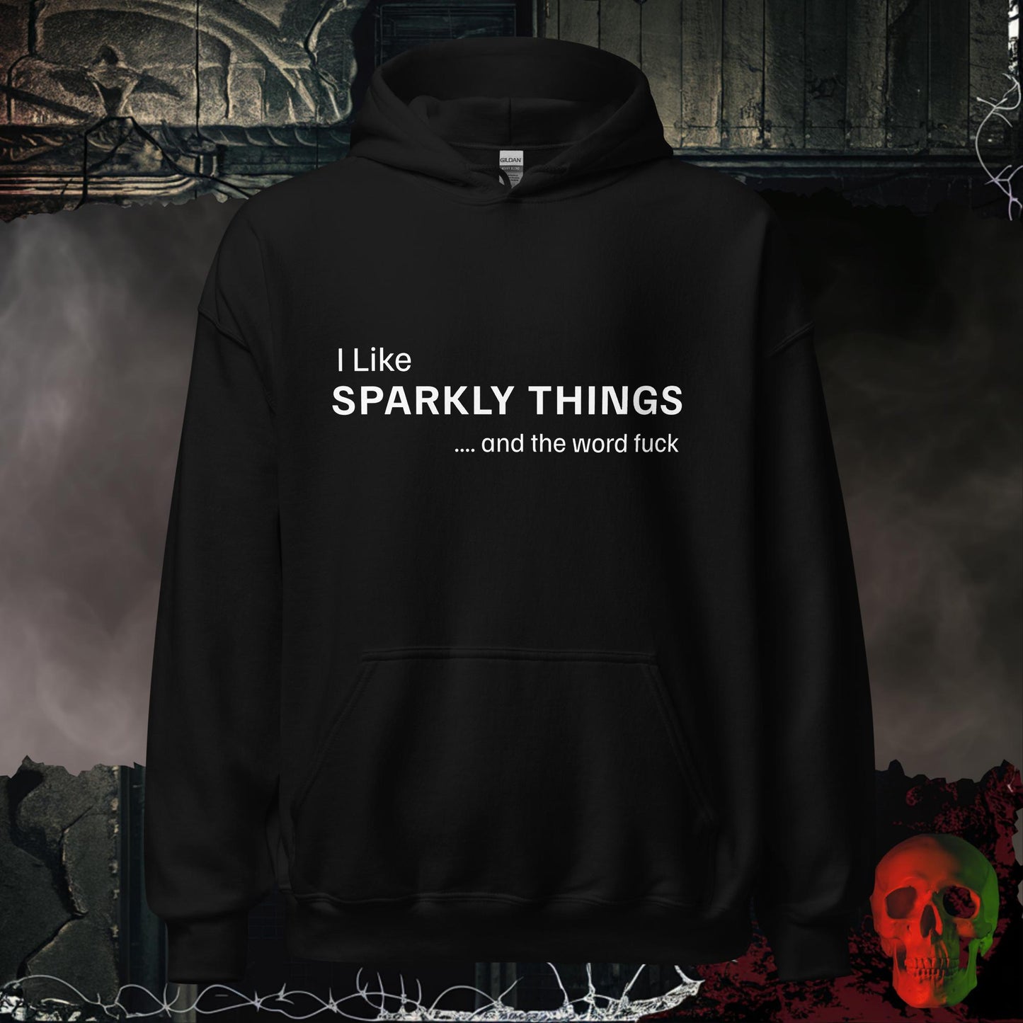 Hoodie Black / S Sparkly Things Hoodie