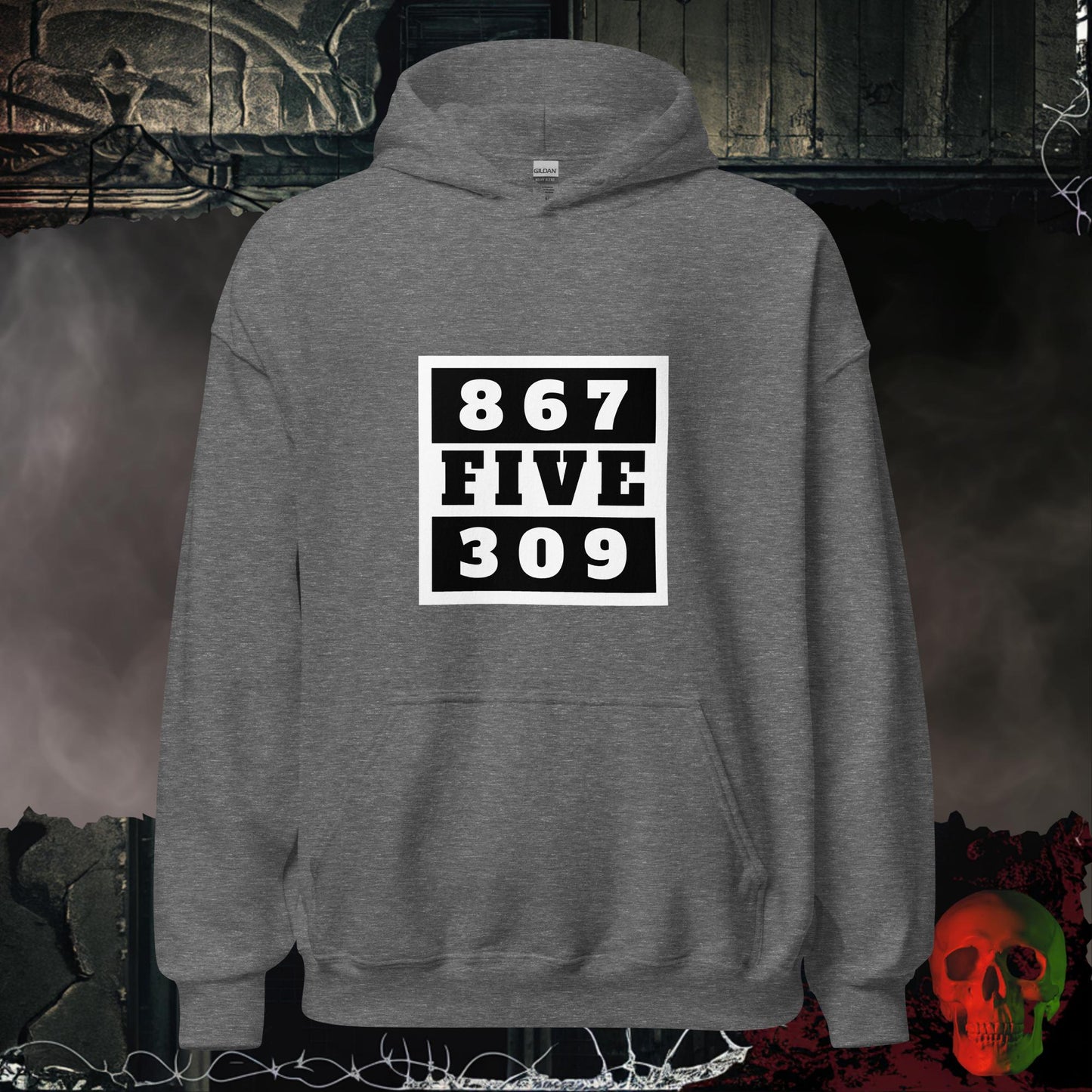 Hoodie Graphite Heather / S Jenny's Number Hoodie