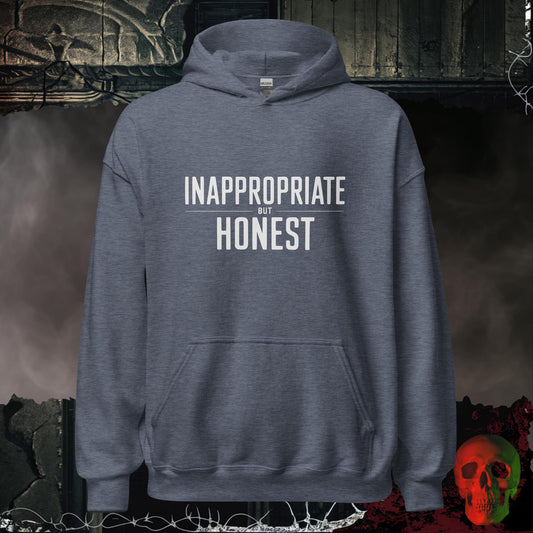 Hoodie Heather Sport Dark Navy / S Inappropriate but Honest Hoodie