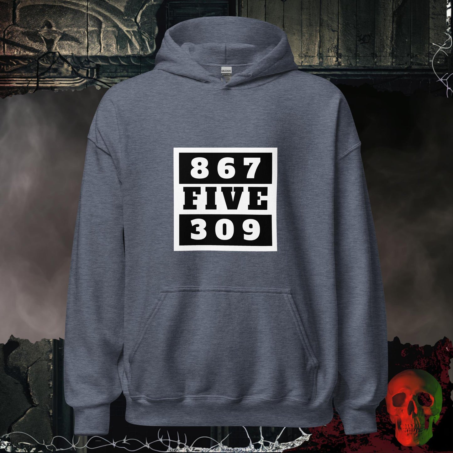 Hoodie Heather Sport Dark Navy / S Jenny's Number Hoodie