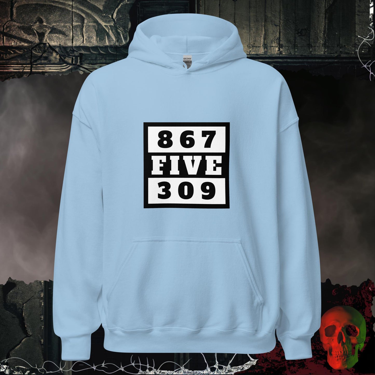 Hoodie Light Blue / S Jenny's Number Hoodie
