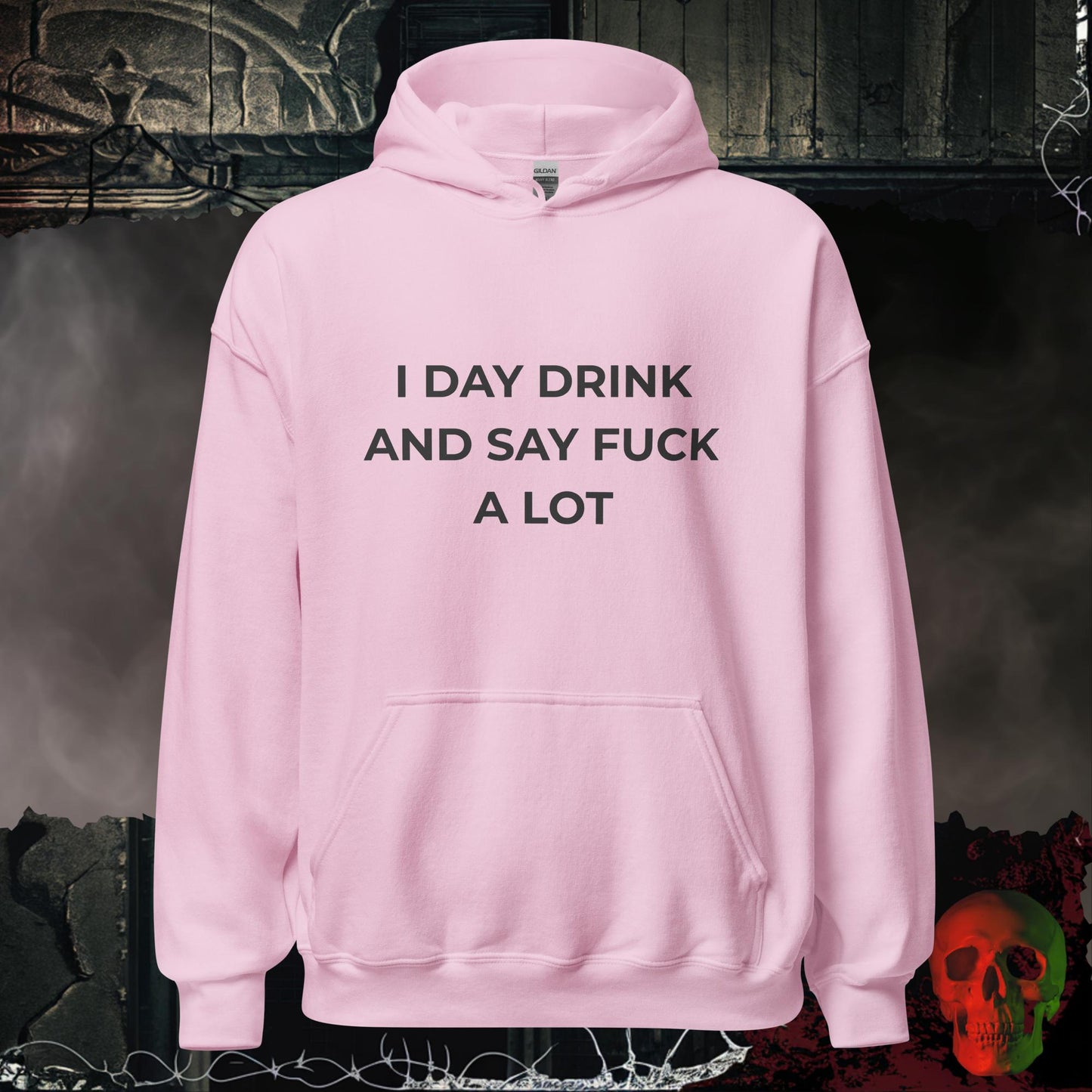 Hoodie Light Pink / S Day Drinker Hoodie