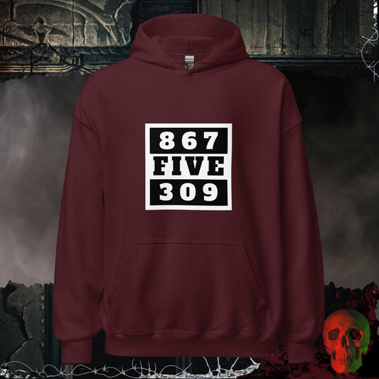 Hoodie Maroon / S Jenny's Number Hoodie